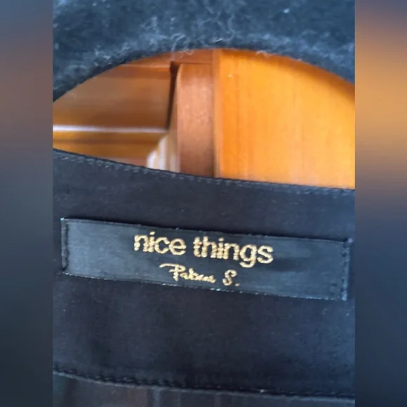 Nice Things Paloma S Black Silk Blouse– Size S - Picture 3 of 3